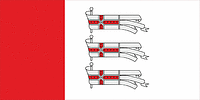 Daugavpils municipality (Latvia), flag - vector image