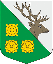 Drustu parish (Latvia), coat of arms - vector image