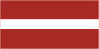 Латвия, флаг - векторное изображение