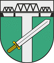 Skrunda (Latvia), coat of arms - vector image