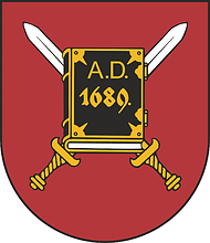 Alūksne (Latvia), coat of arms - vector image