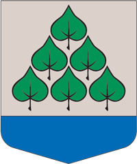 Kaunata parish (Latvia), coat of arms - vector image