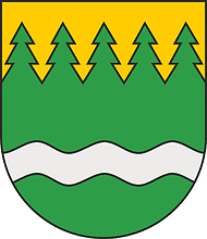 Līgatne (Latvia), coat of arms - vector image