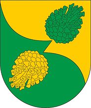 Inčukalna municipality (Latvia), coat of arms - vector image