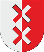 Jaunpiebalga municipality (Latvia), coat of arms - vector image