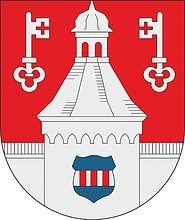 Jaunpils municipality (Latvia), coat of arms - vector image