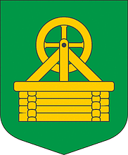 Kaive parish (Latvia), coat of arms - vector image