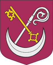 Koknese parish (Latvia), coat of arms - vector image