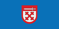 Lielvarde municipality (Latvia), flag - vector image