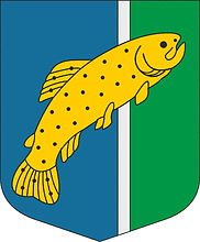 Mārciena parish (Latvia), coat of arms - vector image