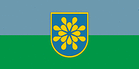 Салдусский край (Латвия), флаг - векторное изображение
