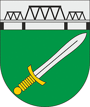 Skrunda municipality (Latvia), coat of arms - vector image