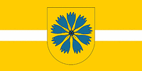 Смилтенский край (Латвия), флаг - векторное изображение