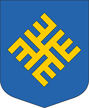 Stāmeriena parish (Latvia), coat of arms - vector image