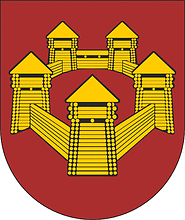 Tērvete municipality (Latvia), coat of arms - vector image