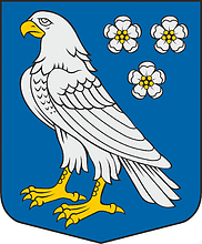 Vandzene parish (Latvia), coat of arms - vector image