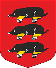 Višķi parish (Latvia), coat of arms - vector image