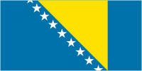 Bosnia und Herzegowina, Flagge