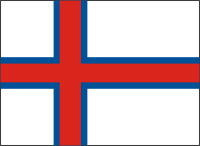 Färöer-Inseln, Flagge