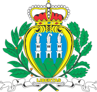 Сан-Марино, герб - векторное изображение