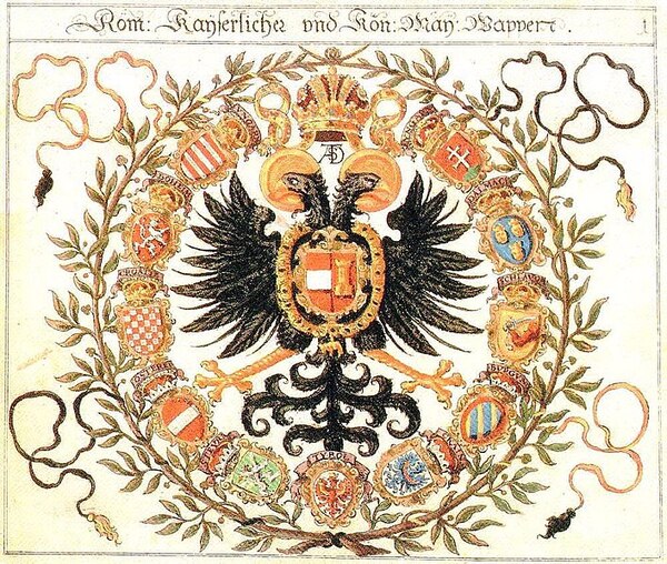 holy roman coa 1605