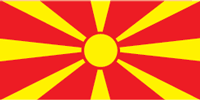 Mazedonien (Ehemalige Jugoslawische Republik Mazedonien), Flagge