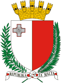 Мальта, герб - векторное изображение