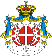 Maltese order, coat of arms - vector image