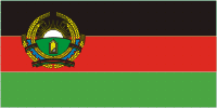 Afghanistan, flag (1987)