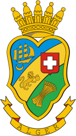 Algiers (Algeria), coat of arms (1830) - vector image