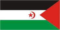 Western Sahara (Sahrawi Arab Democratic Republic, SADR), flag - vector image