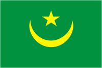 Mauritania, flag (1959) - vector image