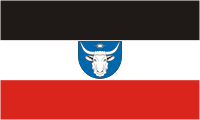 German South West Africa (Namibia), flag (1914) - vector image