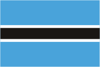 Botzwana, Flagge