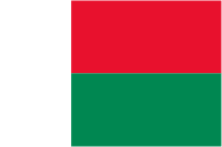 Madagascar, flag