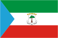 Equatorial Guinea, flag - vector image