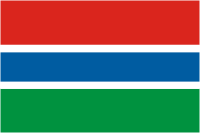 Gambia, flag