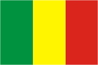 Мали, флаг - векторное изображение