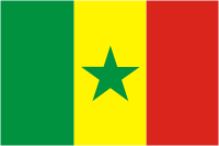 Senegal, flag - vector image