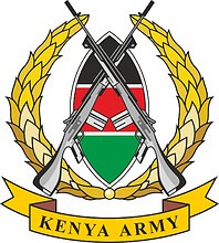 Vector clipart: Kenya Army, emblem (logo)