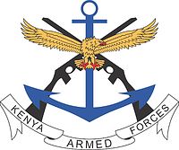 Kenya Defence Forces (KDF), emblem (logo) - vector image