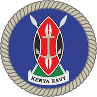 Vector clipart: Kenya Navy, emblem (logo)