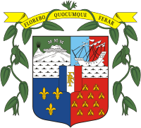 Réunion, coat of arms (1925)