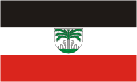Togo (German colony), flag (1914) - vector image