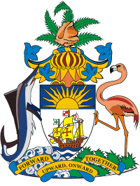 Bahamas, coat of arms - vector image