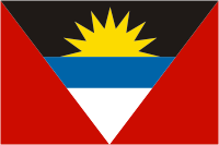 Antigua and Barbuda, flag - vector image