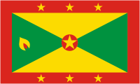 Grenada, flag - vector image