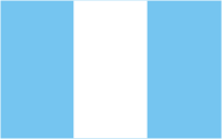 Гватемала, торговый флаг - векторное изображение