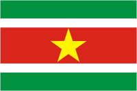 Suriname, flag