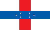 Netherlands Antilles, flag - vector image